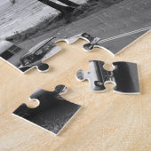 Car Pulling Trailer Legpuzzel (Zijkant)