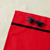 Car Racer beach towel Strandlaken (In situ)