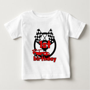 Car Racing 1st Birthday Tshirts en geschenken