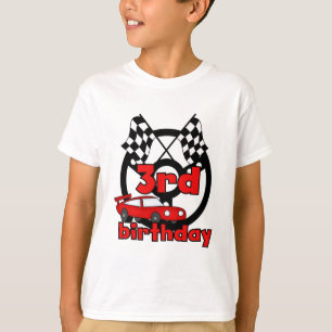 Car Racing 3rd Birthday Tshirts en cadeautjes