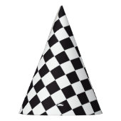 Car Racing / Chess Pattern + uw ruggengraat. en id Feesthoedjes (Links)