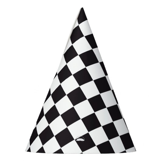 Car Racing / Chess Pattern + uw ruggengraat. en id Feesthoedjes (Links)