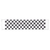 Car Racing / Chess Pattern + uw ruggengraat. en id Korte Tafelloper (Horizontaal)