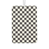 Car Racing / Chess Pattern + uw ruggengraat. en id Luchtverfrisser (Achterkant)