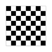 Car Racing / Chess Pattern + uw ruggengraat. en id Rubberstempel (Afrduk)