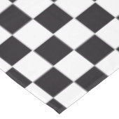 Car Racing / Chess Pattern + uw ruggengraat. en id Tafelkleed (Gekanteld)