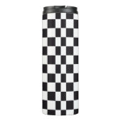 Car Racing / Chess Pattern + uw ruggengraat. en id Thermosbeker (Achterkant)
