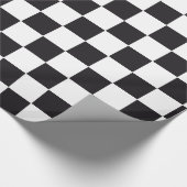 Car Racing / Chess Pattern + uw ruggengraat. en te Cadeaupapier (Hoek)