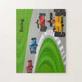 Car Racing Design Puzzle Legpuzzel