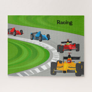 Car Racing Design Puzzle Legpuzzel
