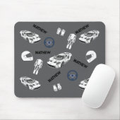 Car racing Mousepad Muismat (Met muis)