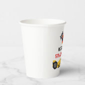 Car Racing Party paper cups Papieren Bekers (Rechts)