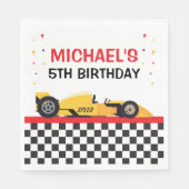 Car Racing Party Servet (Voorkant)