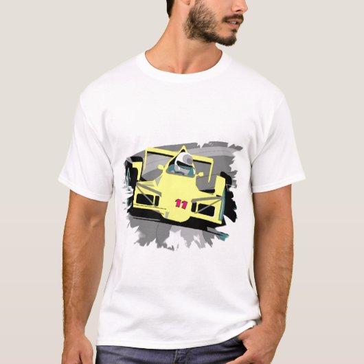 Car Racing T Shirt (Voorkant)