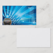 CAR RACING THEME VISITEKAARTJE (Voorkant / Achterkant)