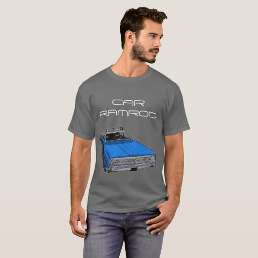 Car RamRod T-shirt (Voorkant volledig)