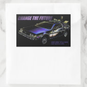 Car：Rectangle Seal Rechthoekige Sticker (Tas)