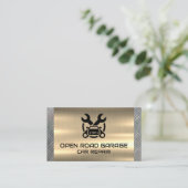 Car Repair Logo | Mechanic Shop Visitekaartje (Staand voorkant)