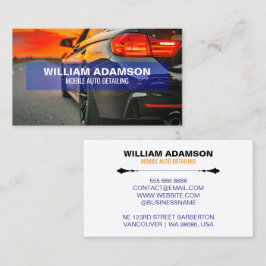 Car Sales, Auto Repair, Mobile Auto Detailing  Visitekaartje