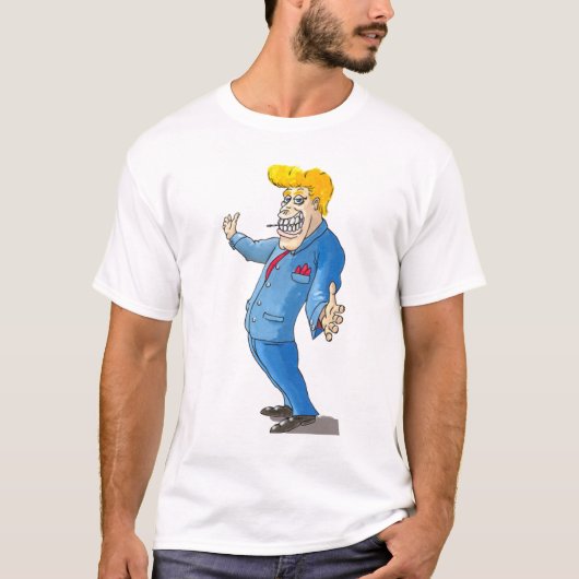 Car Salesman T-Shirt (Voorkant)