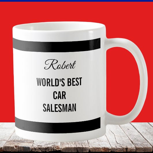 Car Salesman Thank You Gift Mug Koffiemok