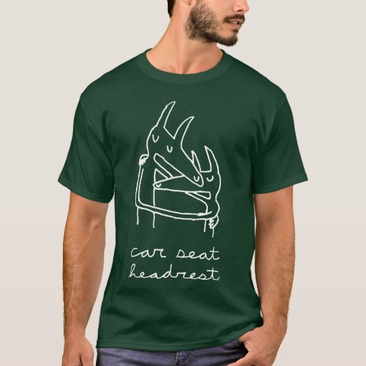 Car Seat Headrest-vrienden T-shirt (Voorkant)