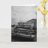 "Car Show Car 603-679" Beterschap Kaart (Gele Bloem)