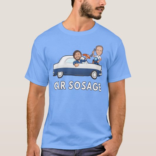 car sosage family t-shirt (Voorkant)
