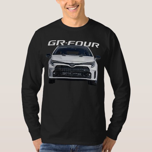 Car Street DriftING Race group 4wd turbo e210 gr T-shirt (Voorkant)