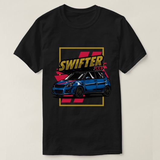 Car Suzuki Swift Sport T-shirt (Design voorkant)
