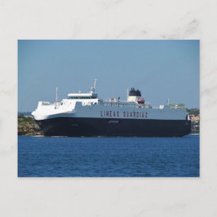 Car Transporter Galicia Briefkaart