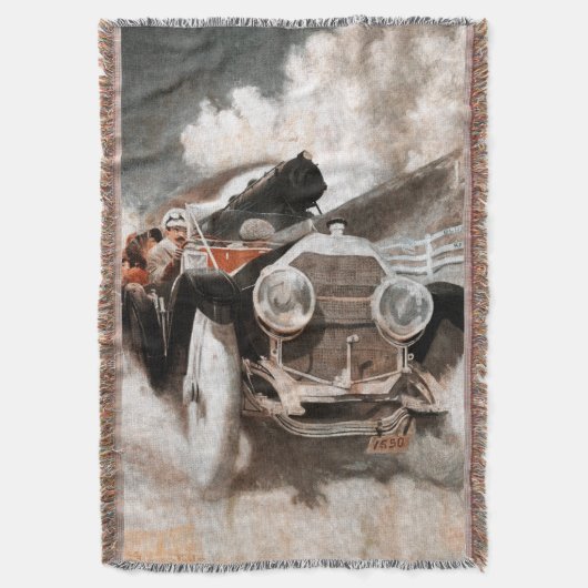 Car vs Train door William Harnden Foster Deken (Voorkant Verticaal)