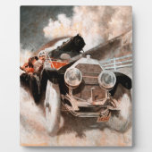 Car vs Train door William Harnden Foster Fotoplaat (Voorkant)