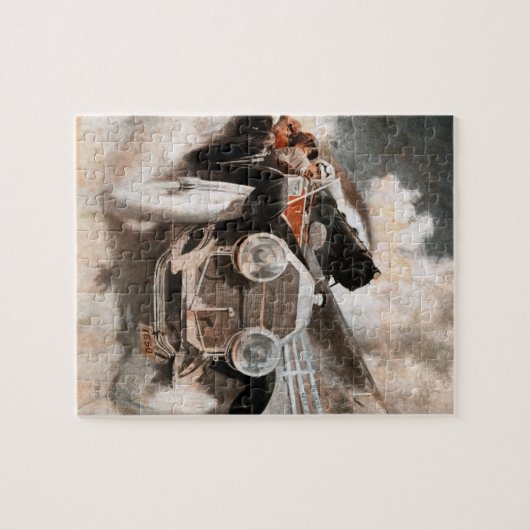 Car vs Train door William Harnden Foster Legpuzzel (Horizontaal)