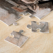 Car vs Train door William Harnden Foster Legpuzzel (Zijkant)