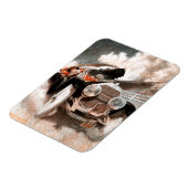 Car vs Train door William Harnden Foster Magneet (Linkerzijde)