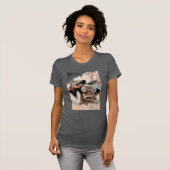 Car vs Train door William Harnden Foster T-shirt (Voorkant volledig)