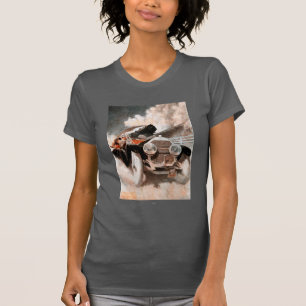 Car vs Train door William Harnden Foster T-shirt