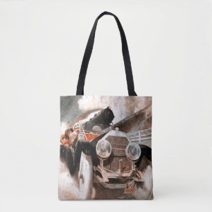 Car vs Train door William Harnden Foster Tote Bag