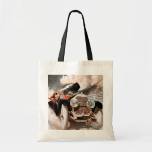 Car vs Train door William Harnden Foster Tote Bag