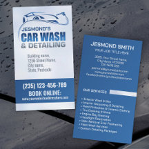 Car Wash and Detailing Professioneel Slank