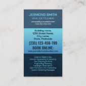 Car Wash and Detailing Professioneel Slank Visitekaartje (Achterkant)