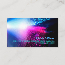 Car Wash Detailer Visitekaartje