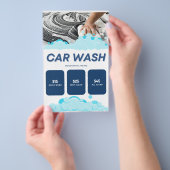 Car Wash Flyer (Hand)