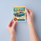 Car Wash Fundraiser Flyer (Hand)