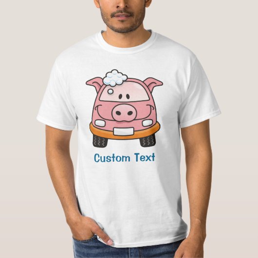 Car wash pig T-Shirt (Voorkant)