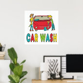 Car Wash Poster (Thuiskantoor)