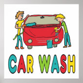 Car Wash Poster (Voorkant)