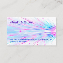 Car Wash QR Visitekaartje