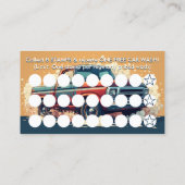 car wash stamp card klantenkaartje (Achterkant)